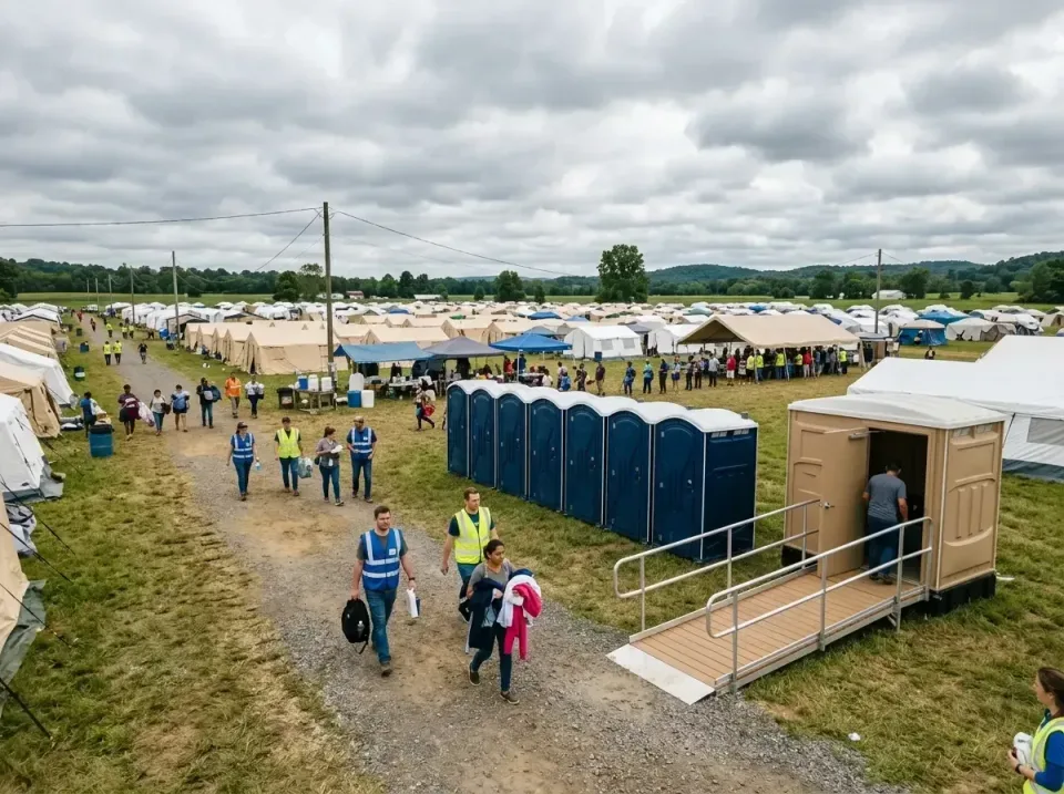 disaster-relief-camp-restrooms-010 — frequently asked questions, Dumpster & Portable Bathrooms Rental in Lake of the Woods,…